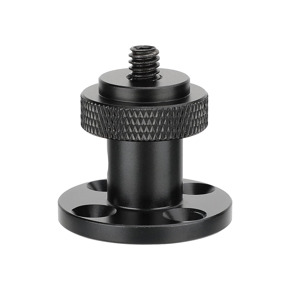CAMVATE 1/4'-20 Male Thread Screw Support with Wall/Table Mount Round-Shape - 3084