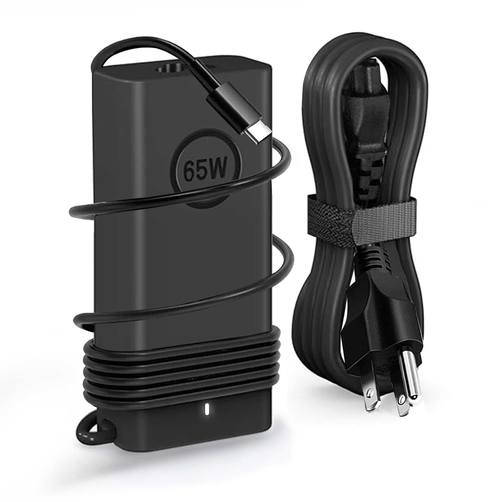 For Dell Laptop Charger Usb C 65W For Latitude 5420 5430 5440 5450 5320 5290 5520 5530 5540 5550 E5440 Chromebook 3100 3110 3400,Inspiron 16 7620 2In1 Xps 13 9350 9360 9310 La65Nm170 Ac Adapter