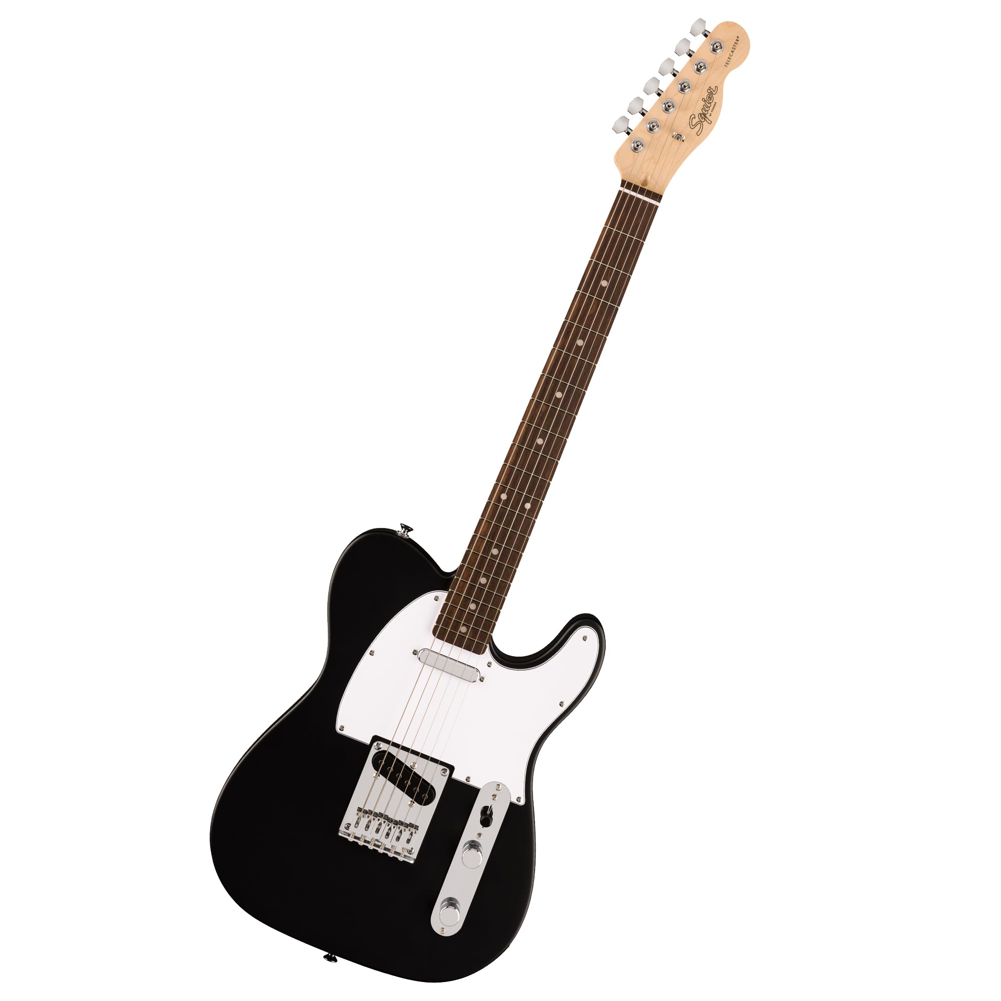 Fender Squier Debut Series Telecaster Electric Guitar, Beginner Guitar, 2 Year Warranty, Includes Free Lessons, Black With Satin