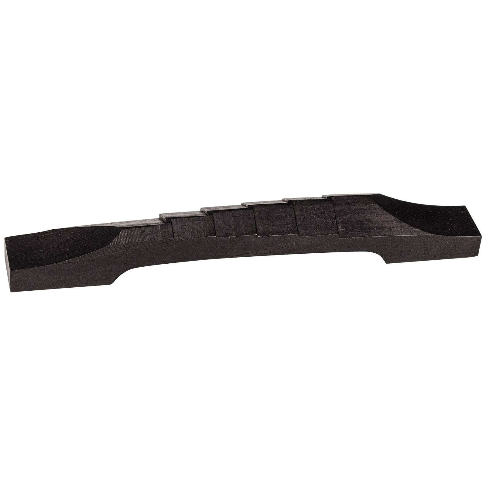 Golden Gate F 2921 Compensated Django Guitar Bridge   Ebony   Low (17Mm)