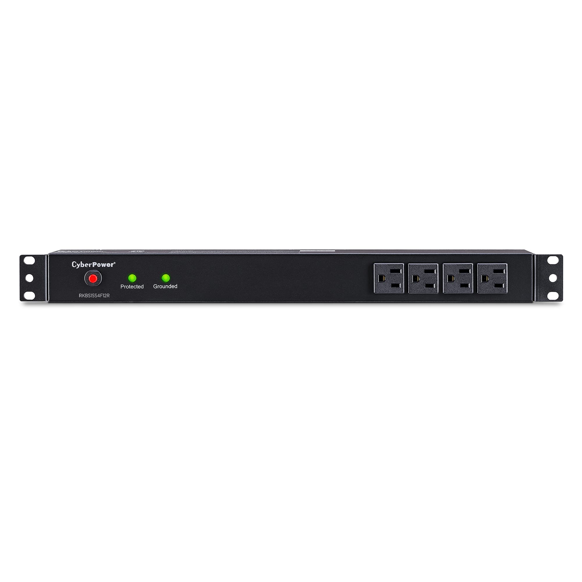 Cyberpower Rkbs15S4F12R Rackbar Surge Protector, 120V/15A, 16 Outlets, 15 Foot Power Cord, 1U Rackmount