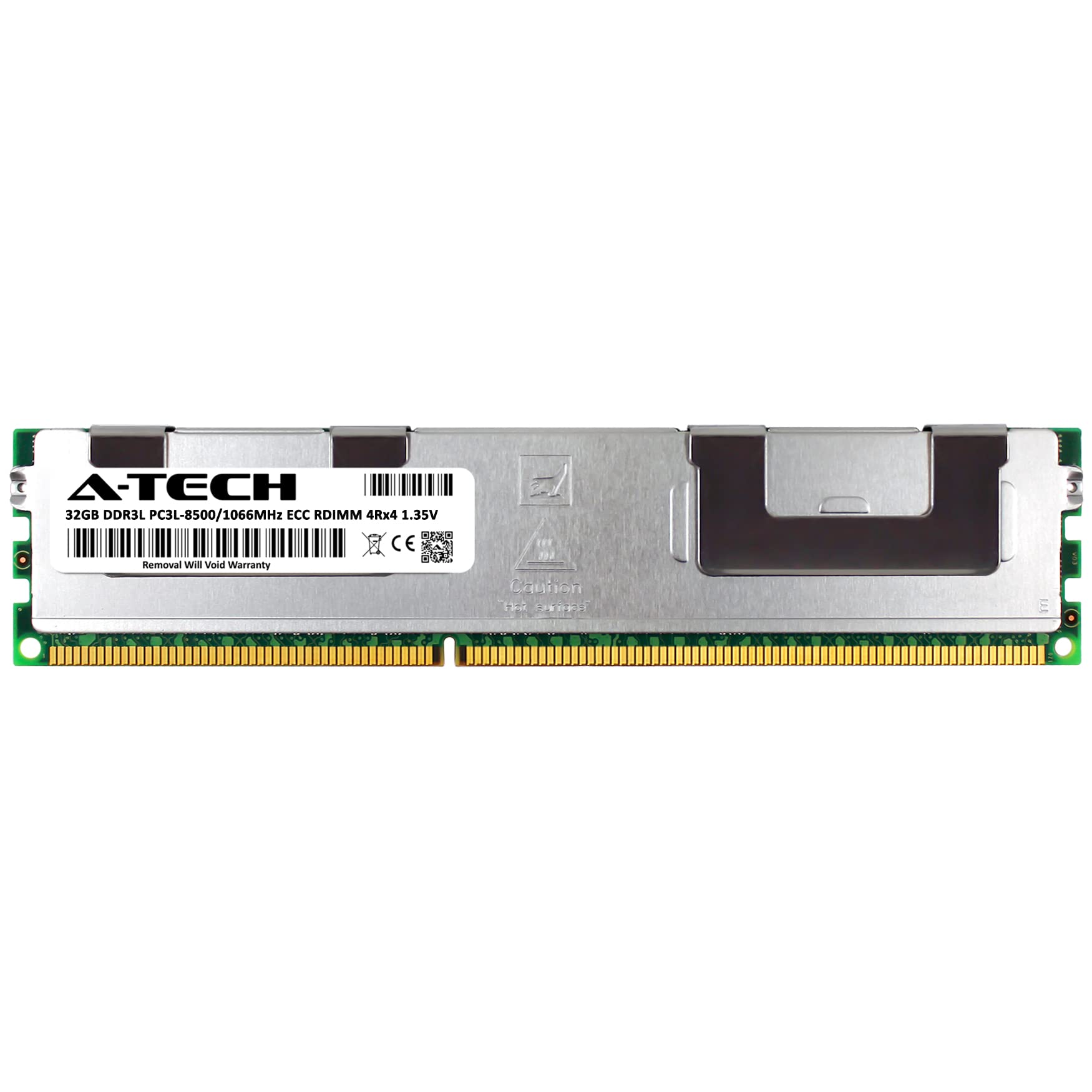 A Tech 32Gb Ddr3/Ddr3L 1066Mhz Pc3L 8500R Ecc Rdimm 4Rx4 Quad Rank 1.35V Ecc Registered Dimm 240 Pin Server Ram Memory Upgrade M