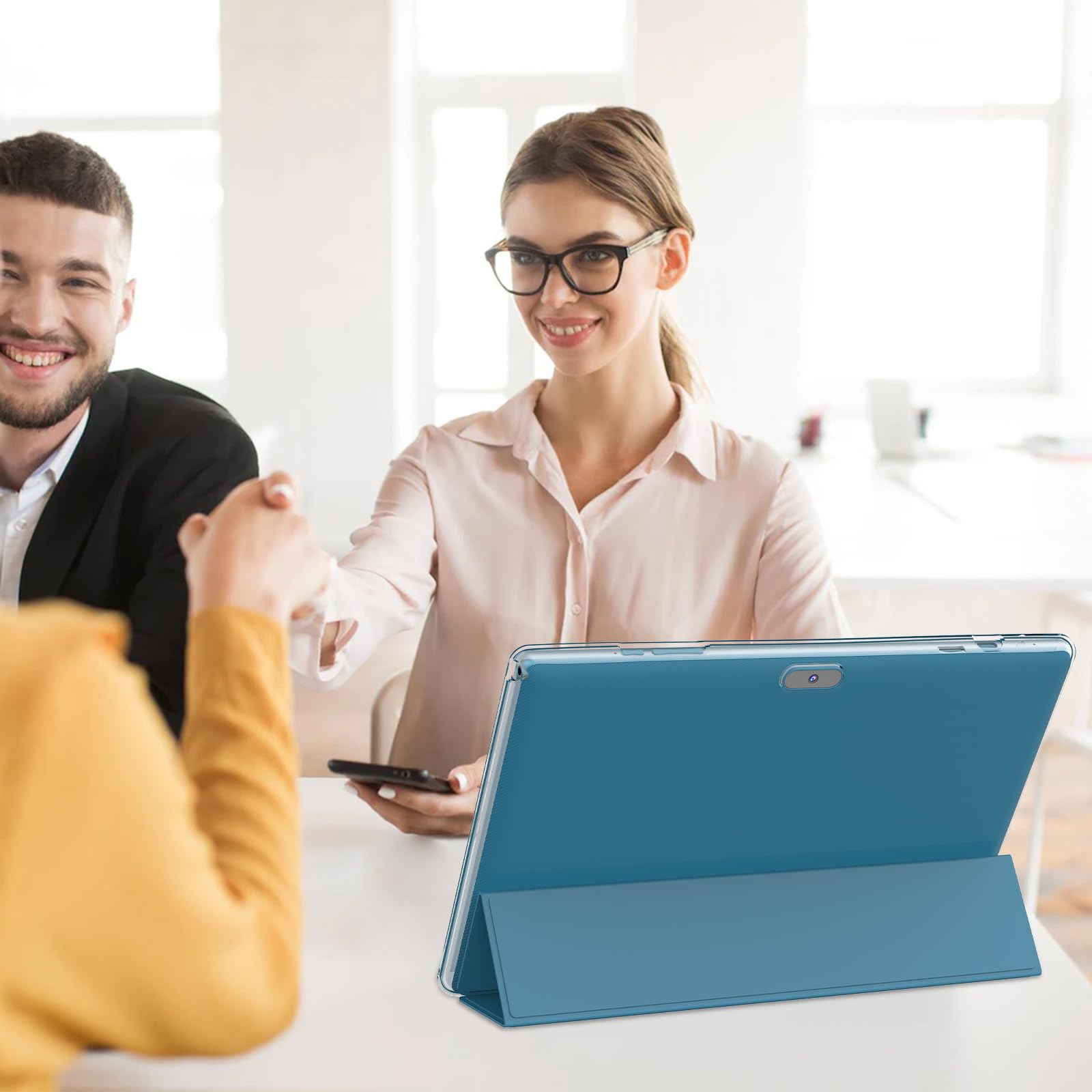 Android 13 Tablet 10 Inch, 2024 Newest 12Gb Ram+128Gb Rom/1Tb Expandable Tablets Pc, 2 In 1 Tablets With Keyboard, Quad Core 2.0