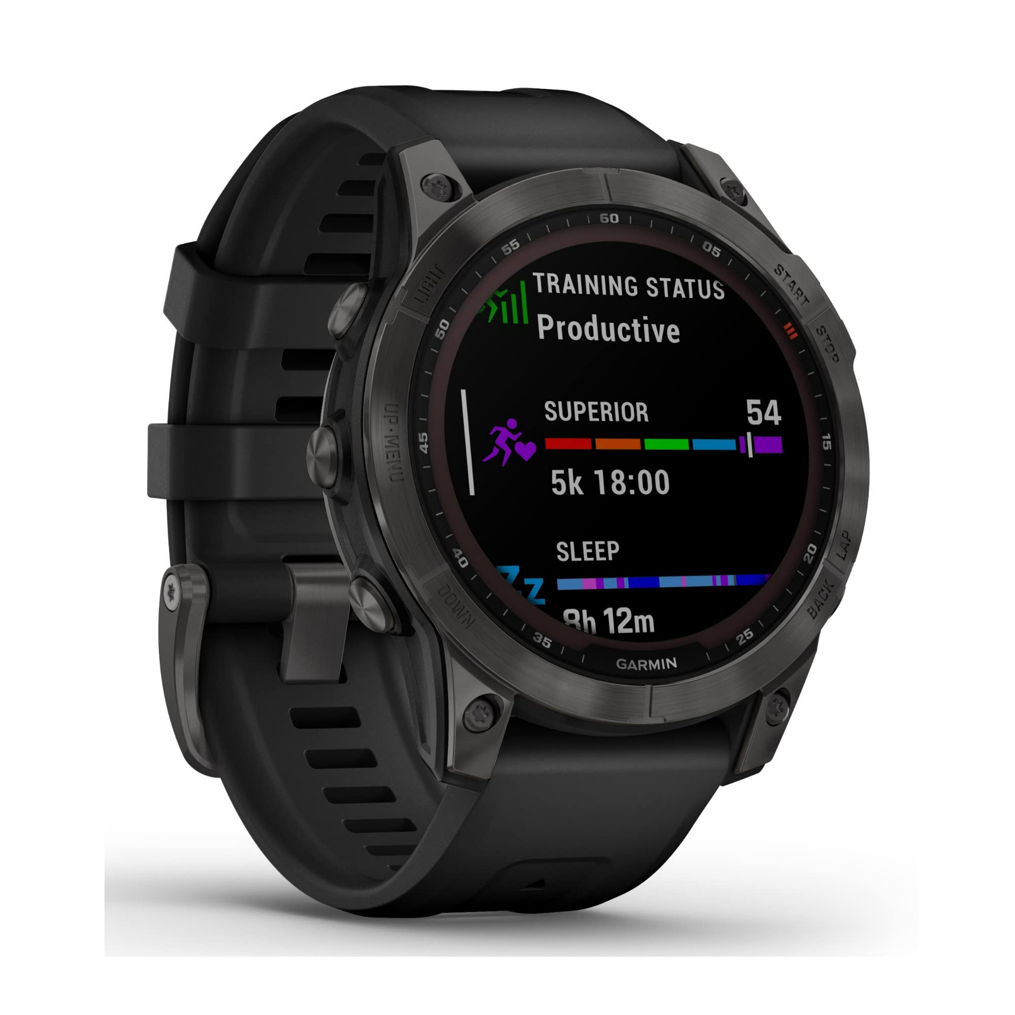 Garmin Fenix 7 Solar, Adventure Smartwatch, With Solar Charging Capabilities, Rugged Outdoor Watch With Gps, Touchscreen, Health