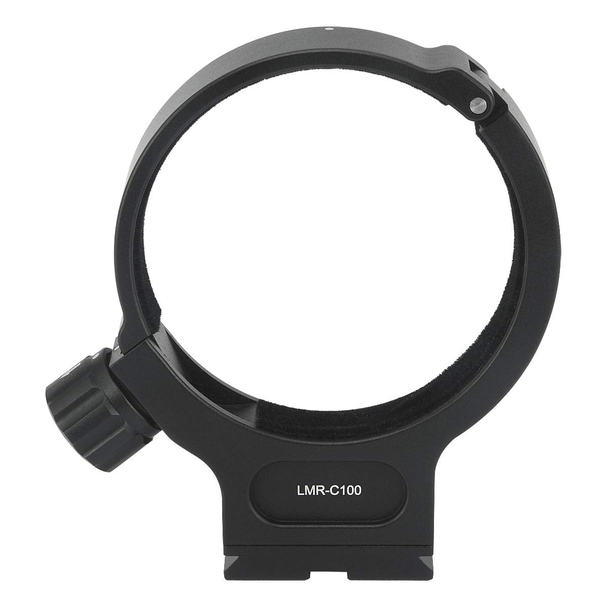 Haoge Lmr C100 Lens Collar Replacement Foot Tripod Mount Ring D For Canon Ef 100Mm F/2.8L Macro Is Usm Lens Built In Arca Type Quick Release Plate
