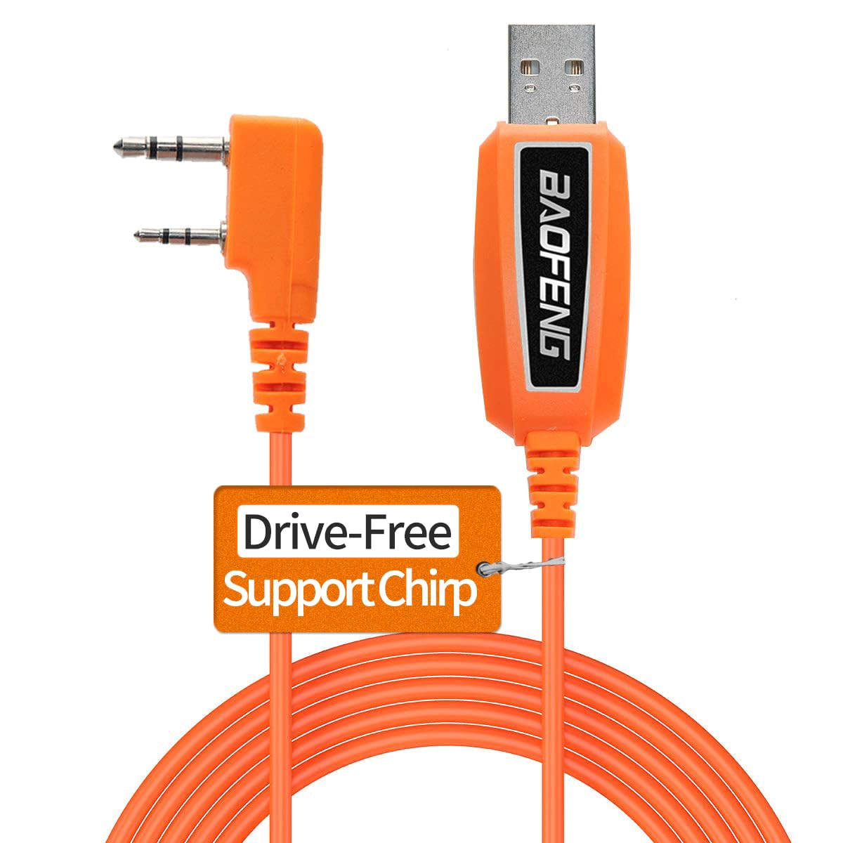Baofeng Usb Programming Cable Pl2303 Support Chirp Ham Radio For Uv 5R Bf F8Hp 5Rm Uv 17R Bf 888S Uv 21R Gmrs Gm 15Pro Uv 5G Plu