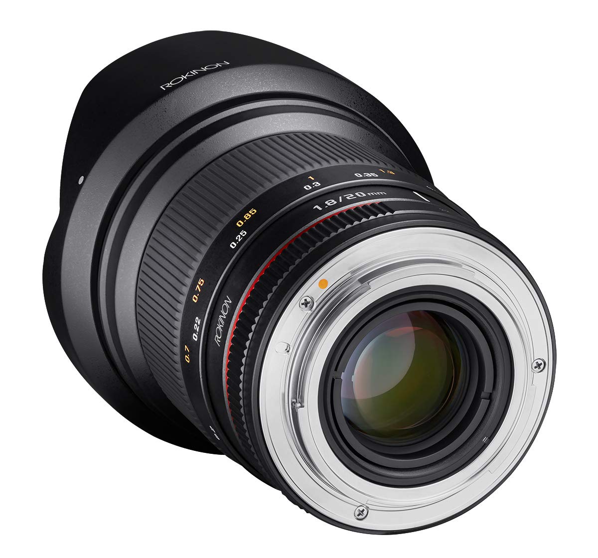 Rokinon 20Mm F/1.8 As Ed Umc Wide Angle Lens For Fuji X Mount Interchangeable Lens Cameras