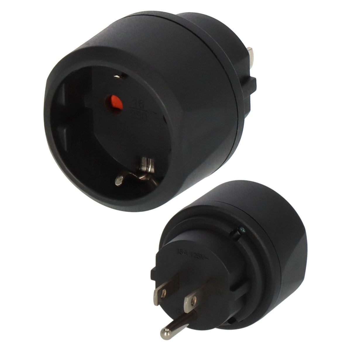 Brennenstuhl 1508550 Travel Adapter Shockproof /Usa, Japan By Brennenstuhl