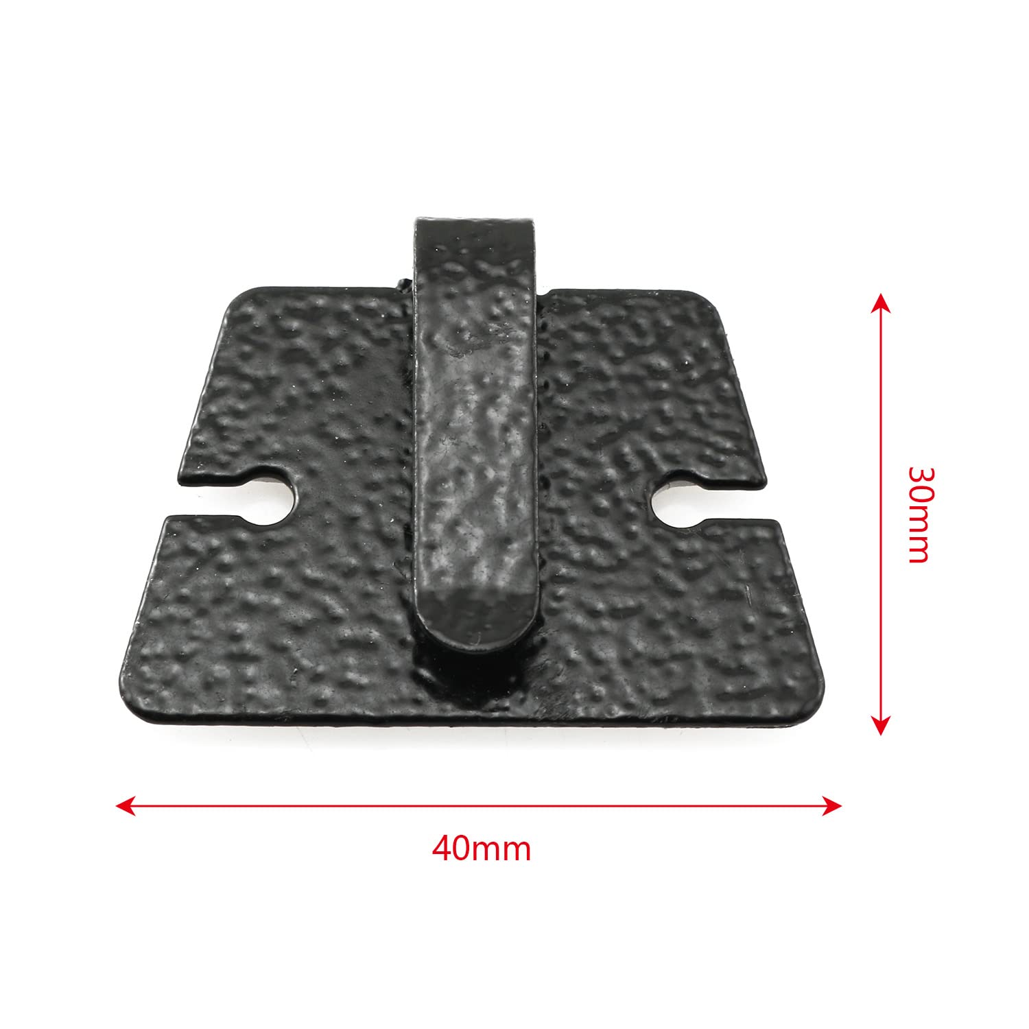 Zyamy 5Pcs Mic Microphone Holder Clip, Metal Car Radio Microphone Hang Up Clip Radio Mic Bracket Clamp For Ic 2720H Ic 2820H, Tm