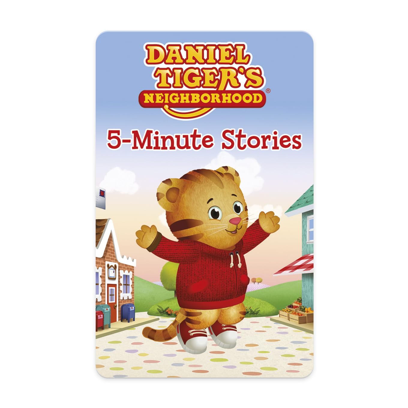 Yoto Daniel Tigers Neighborhood 5 Minute Stories   Kids Audio Card For Use With Yoto Player & Mini All In 1 Audio Player, Screen