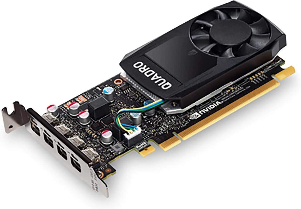 HP 3ME25AA NVIDIA Quadro P620 - Graphics Card - Quadro P620-2 GB GDDR5 - PCIe 3.0 X16-4 X Mini DisplayPort - for Workstation Z4
