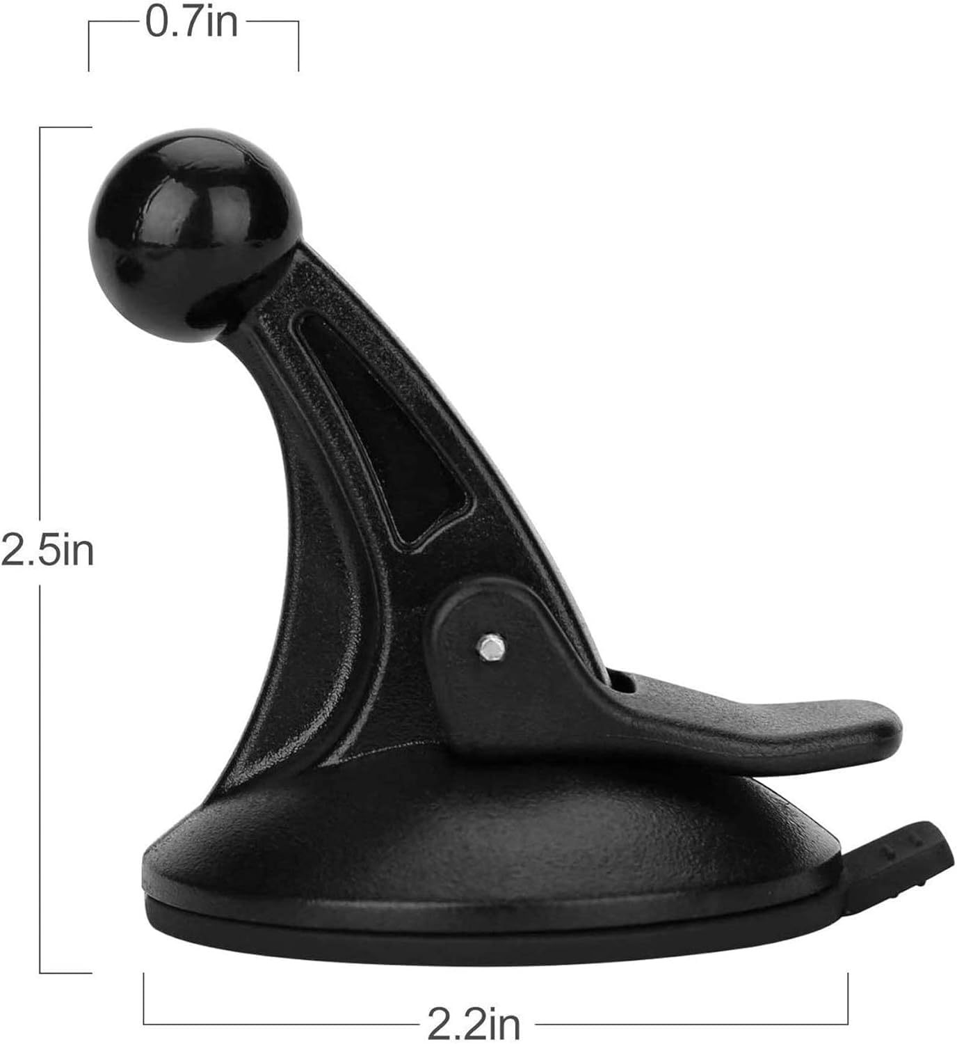 Yiephiot Gps Windshield Mount Holder For Nuvi Drive Drivesmart Series With 17Mm Swivel Ball Mounting Pattern, Suction Cup Mount(2Pcs)