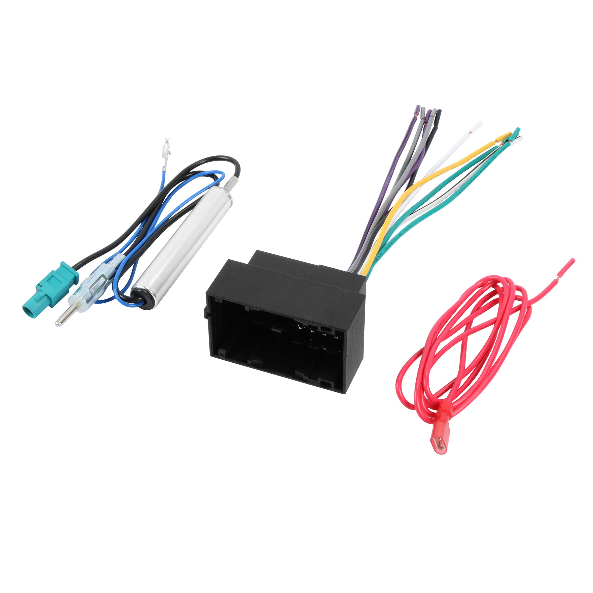 Basiker Car Stereo Radio Wire Harness And Antenna Adapter Combo Kit To Install An Aftermarket Radio Fit For 2013 Up Dodge Jeep Ram Vehicles