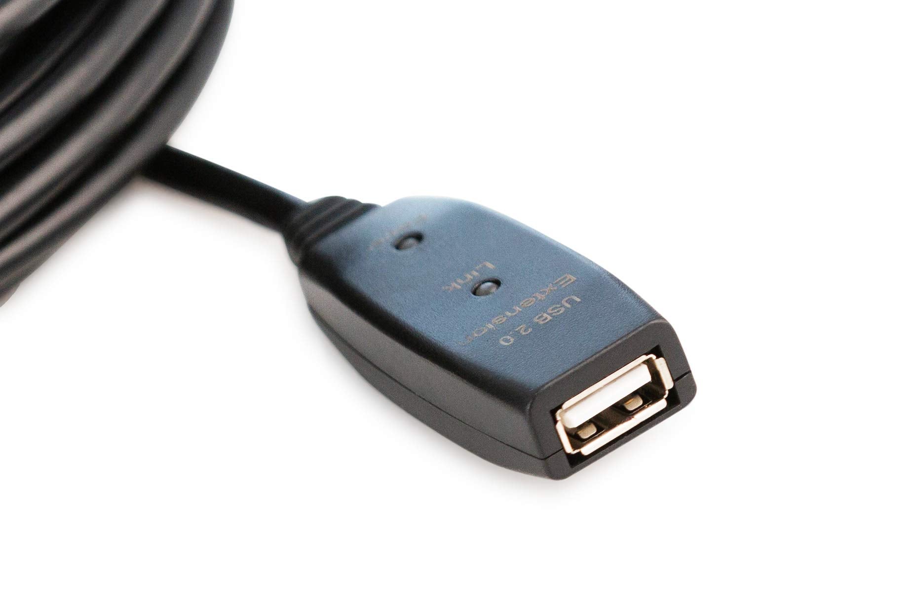 Mutecpower 32 Feet Active Usb Extension Cable 2.0 Male To Female With A Extension Chipset Signal Booster   Active Extension/Repe