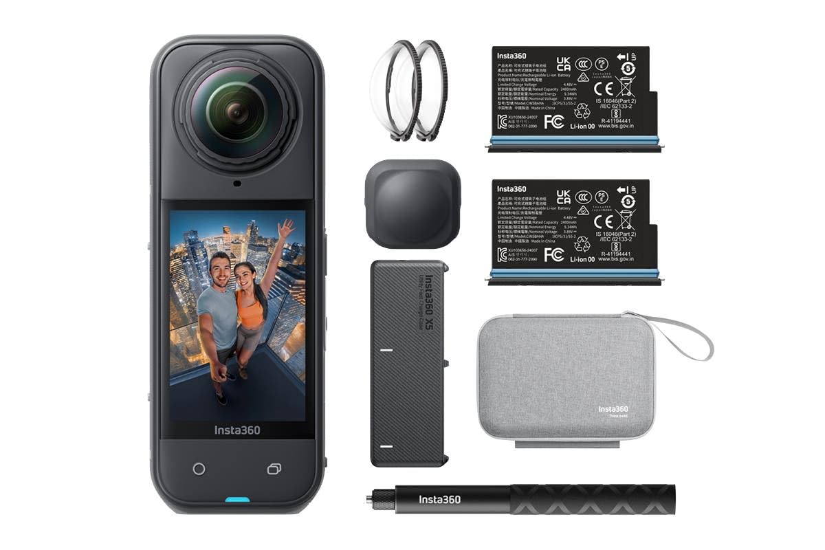 Insta360 X5 8K 360 Action Camera Essentials Bundle