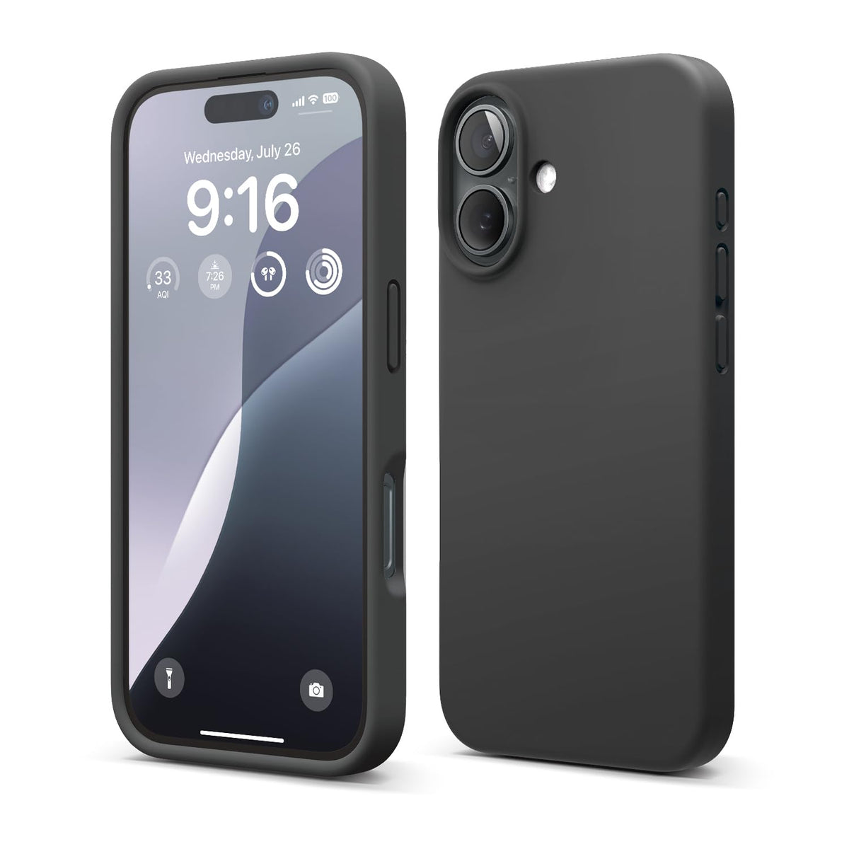 Elago Compatible With Iphone 16 Case, Premium Liquid Silicone Case, Full Body Protective Cover, Shockproof, Slim Phone Case, Ant