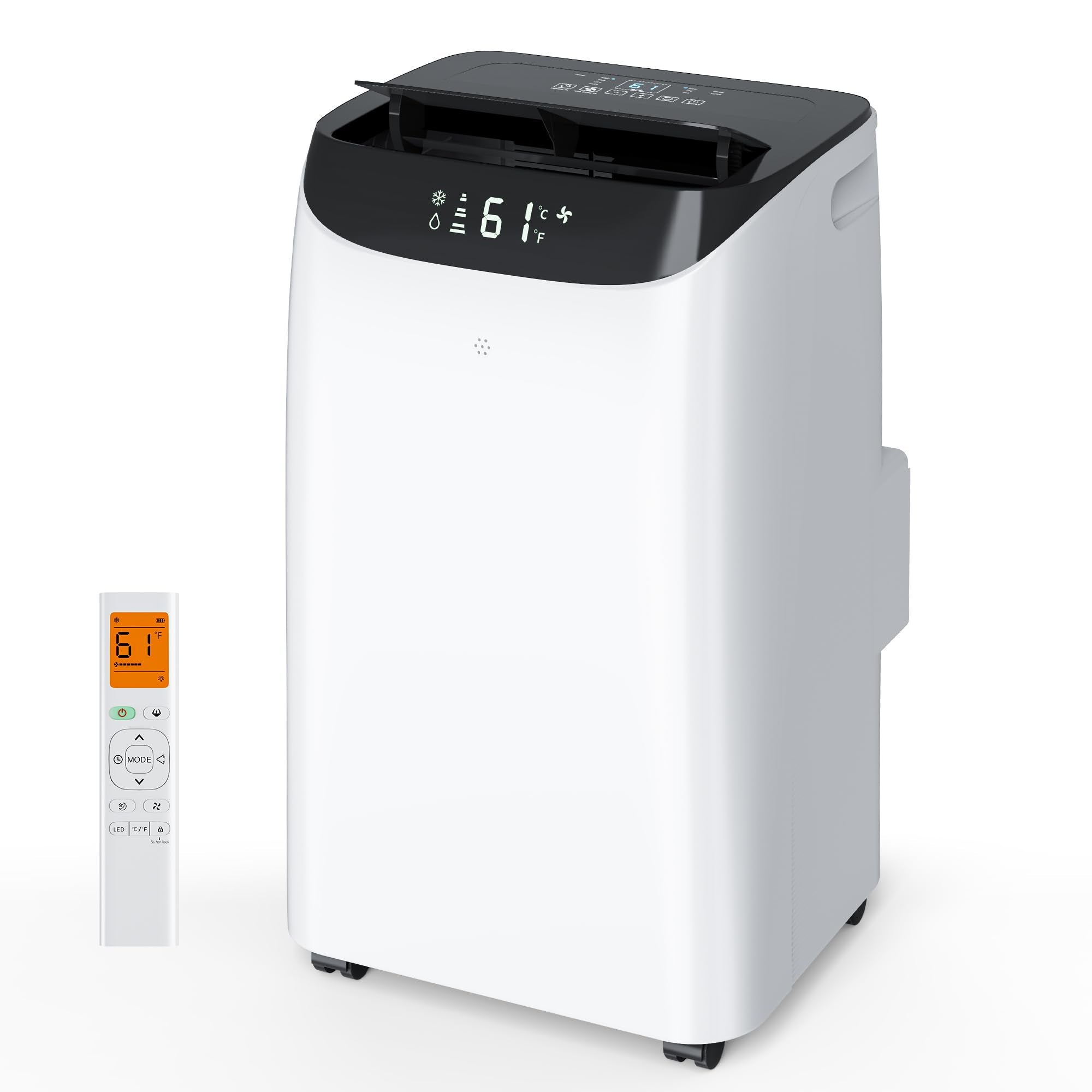 Humhold Inverter 16000BTU Portable Air Conditioners with Remote, Free Stand Cooling Portable AC Unit for Room up to 800 sq.ft, w