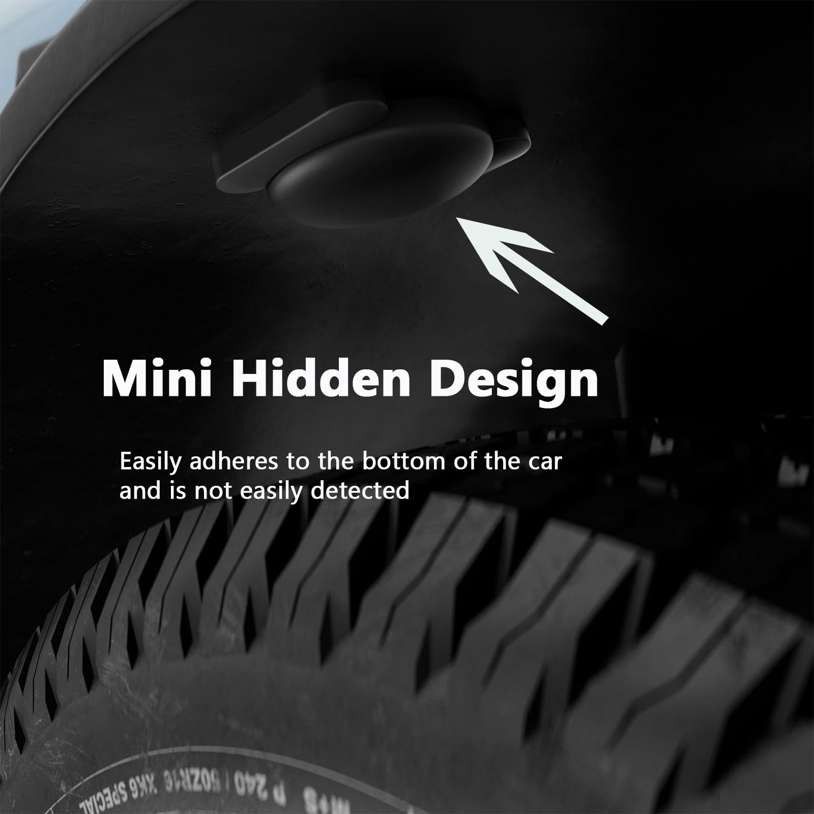 Zittz Tracker Device For Vehicles, Mini Hidden Car Tracker With Magnetic Case, No Monthly Fee Car Locator, Air Tracker Tag With