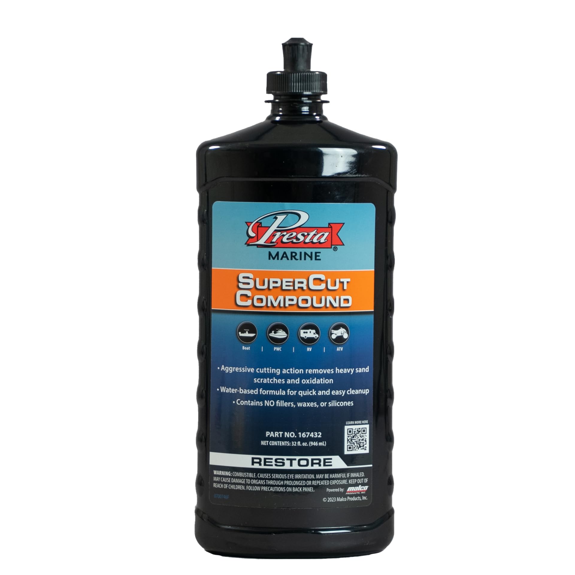 Presta Supercut Compound 32 Fl. Oz.,WBAUVB0CBNLSD52