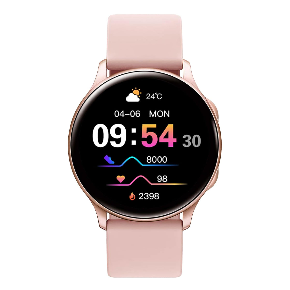 Hamind Smart Watch For Women, Fitness Tracker With Heart Rate & Spo2 Monitor, Ip68 Waterproof Activity Tracker For Men Women, An