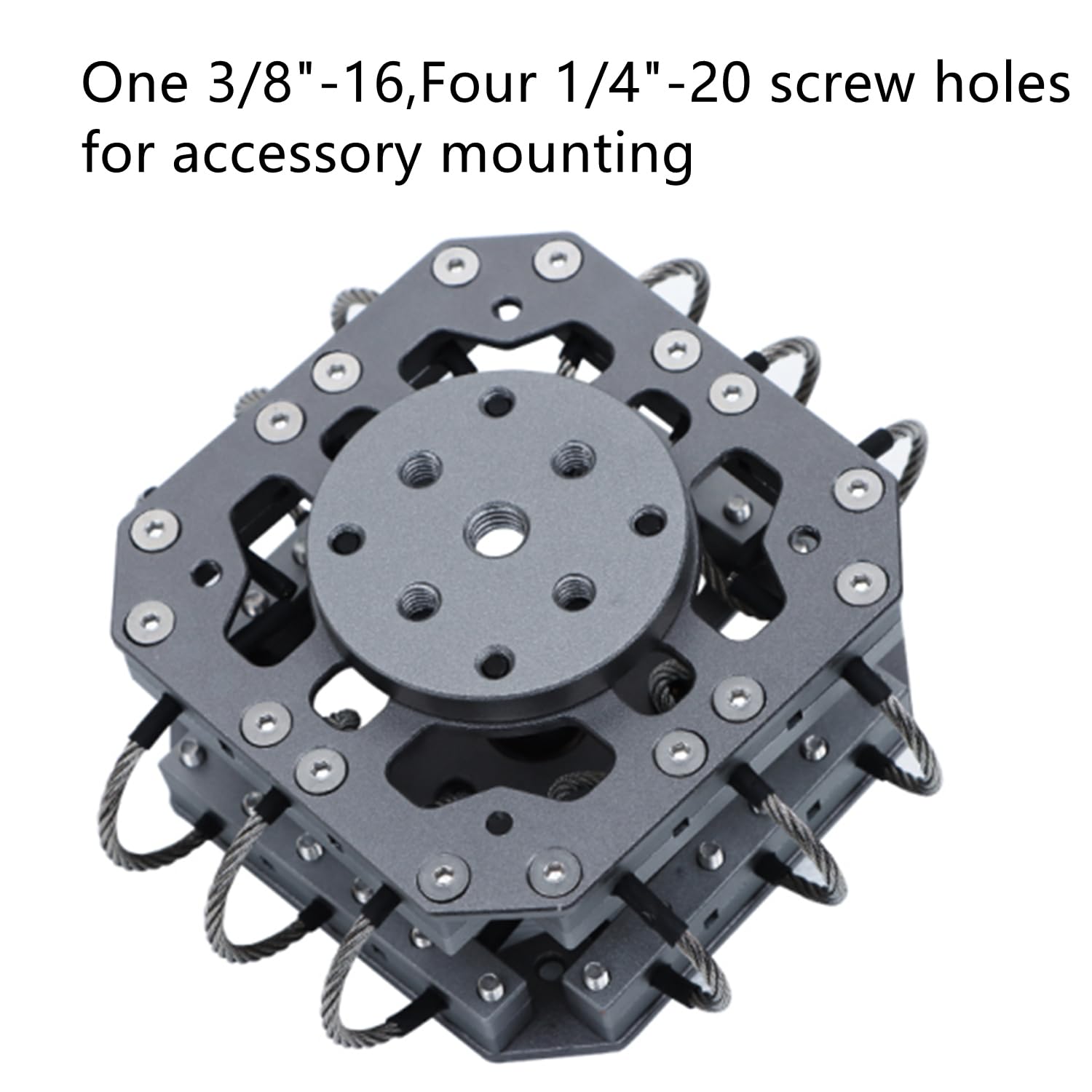 Came Tv Vibration Isolator Wire Mount For Dji Rs 4 / Rs 4 Pro/Rs 3 / Rs 3 Pro/Rs 3 Mini / Rs2 / Rsc 2 Gimbal Handheld Stabilizer