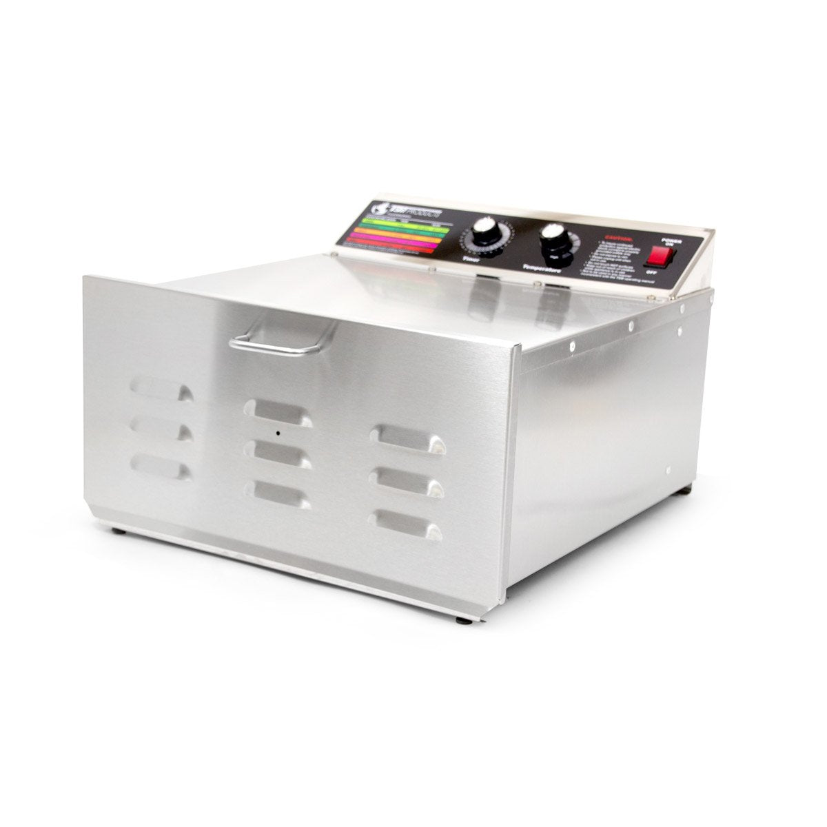 Tsm Products Stainless Steel Food Dehydrator With 5 Stainless Steel Shelves