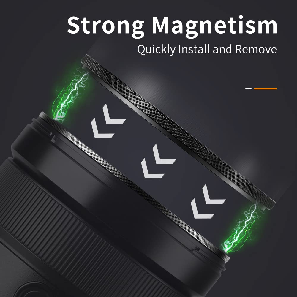 K&F Concept 82Mm Empty Magnetic Base Filter Ring (Works Only On K&F Concept Magnetic Quick Swap System)