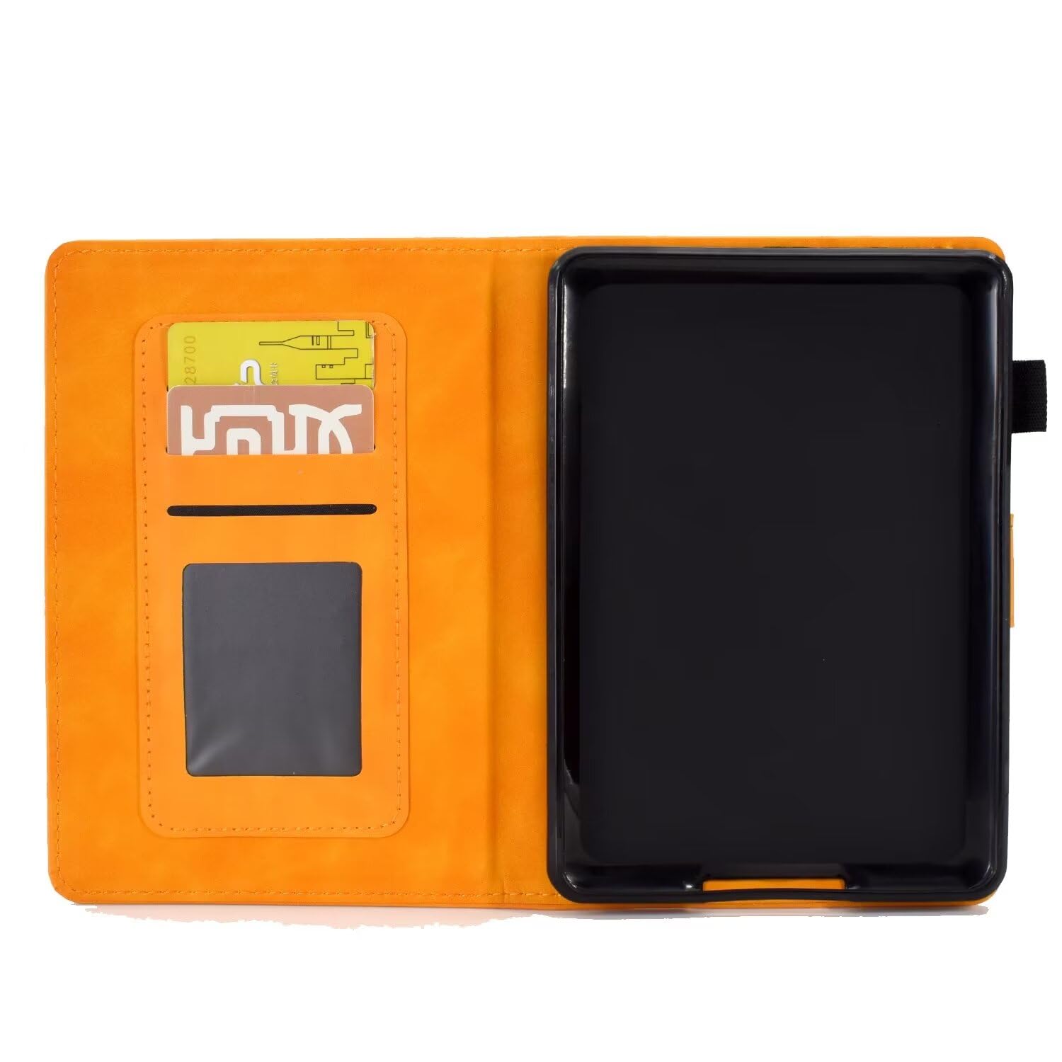 Monsdirect Case For 6.8'' Kindle Paperwhite 11Th Generation 2021, Suede Leather Cover With Stand, Auto Wake/Sleep With Pen Holde