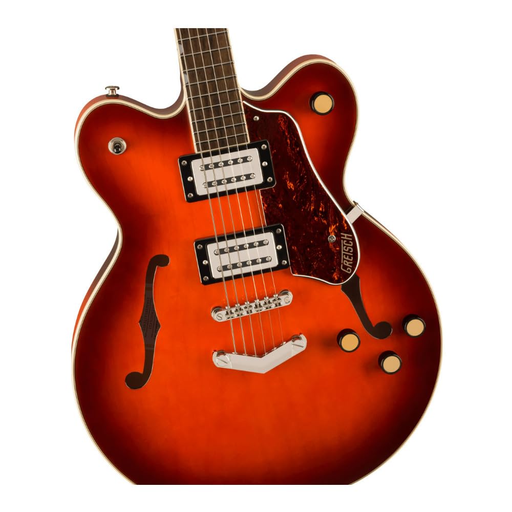 Gretsch G2622 Streamliner 6 String Center Block Double Cut With V Stoptail, Laminated Maple Body, Nato Neck, Right Handed Electr