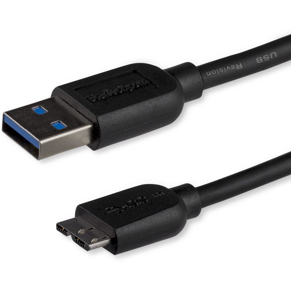 Startech.Com 1M 3Ft Slim Usb 3.0 A To Micro B Cable M/M   Mobile Charge Sync Usb 3.0 Micro B Cable For Smartphones And Tablets (