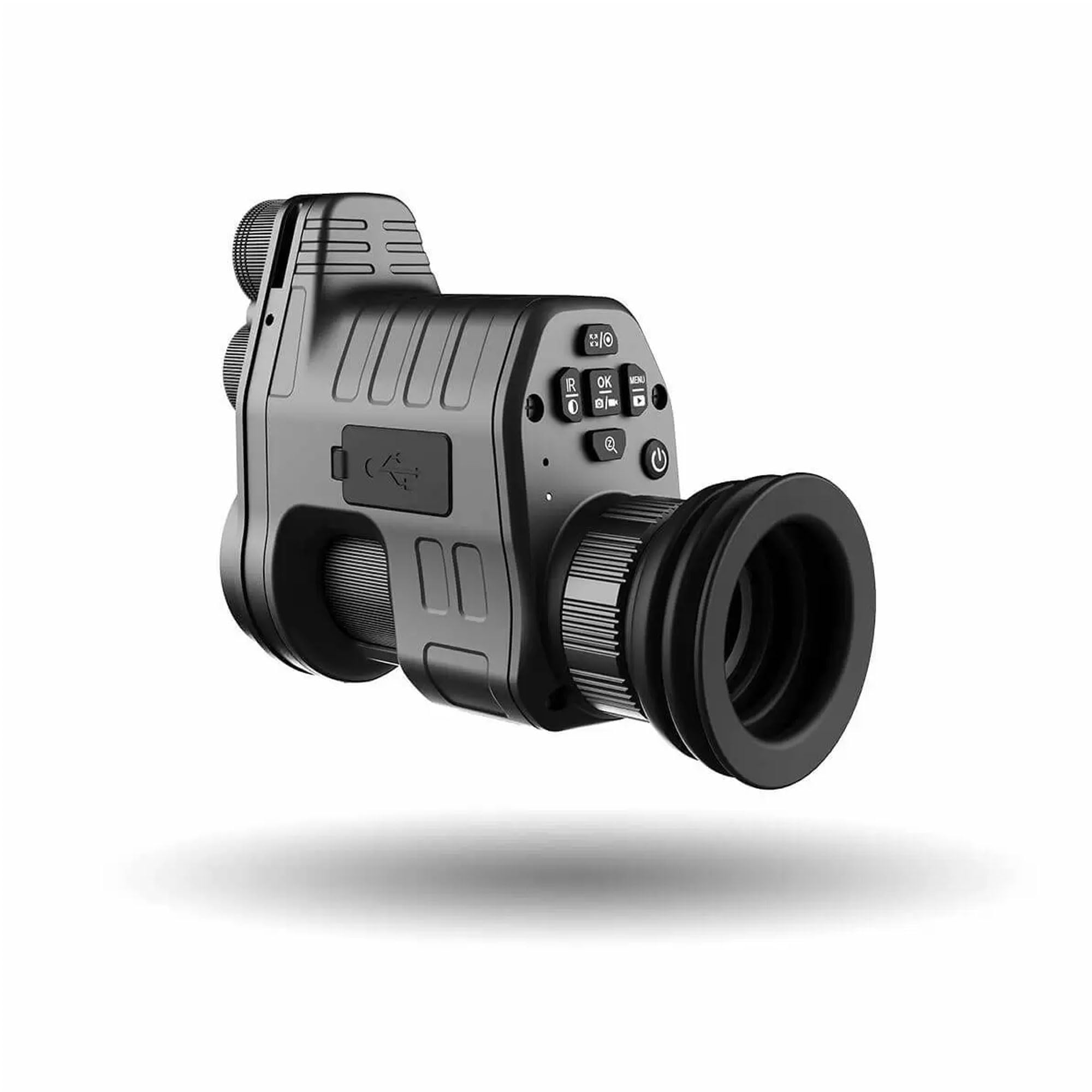 oneleaf.ai Commander NV100 HD Night Vision Goggle, Clip on Night Vision Monocular for Hunting/Observations- 16MM