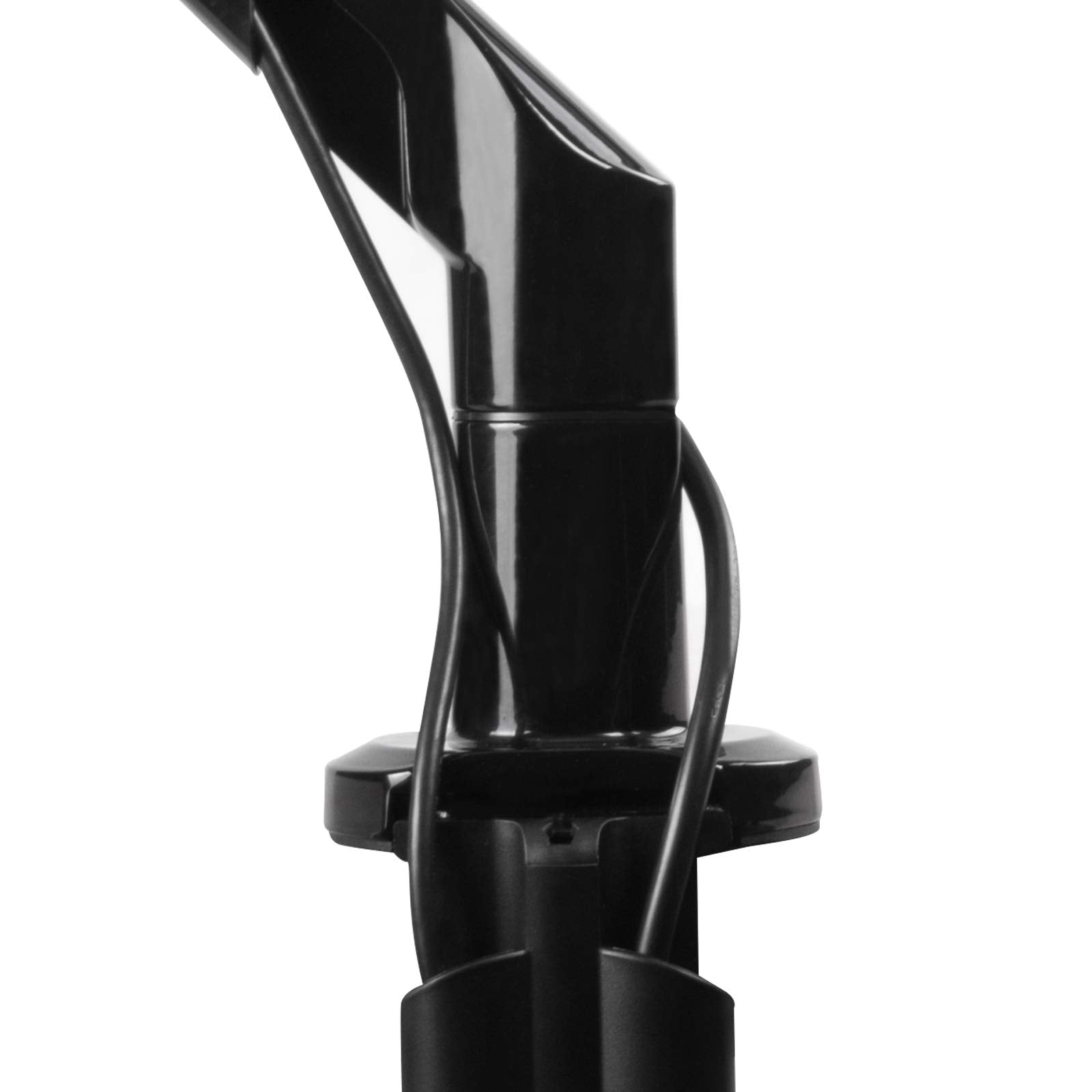 Silverstone Technology Arm12B Vesa Monitor Riser Arm Mount For Monitors Up To 36'' And 12Kg (Acer And Asus Monitor Compatible) (