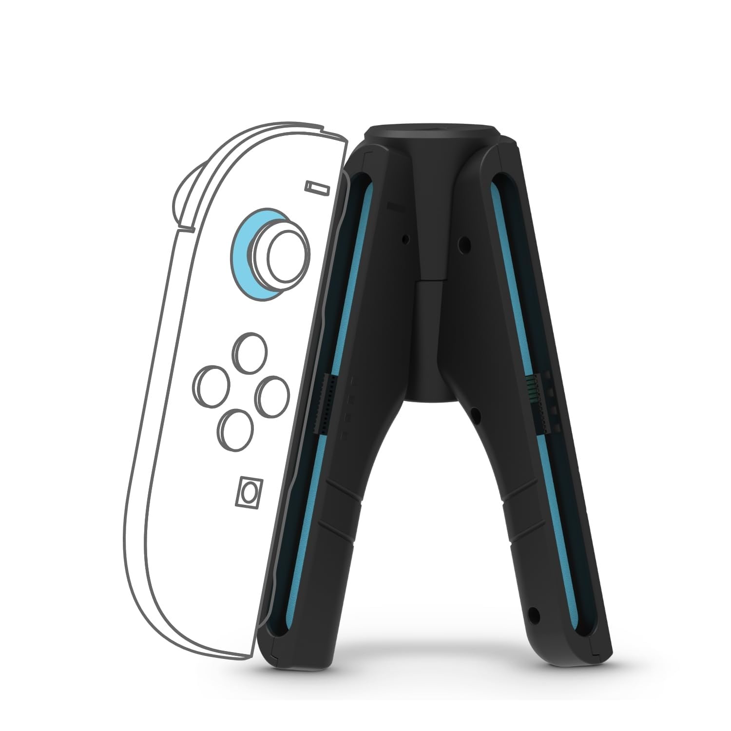 Hyperkin UltraBeam II Charging Handles for Nintendo Switch 2 Joy-Con - Ergonomic Grip, Fast Charging, Secure Docking, Enhanced C