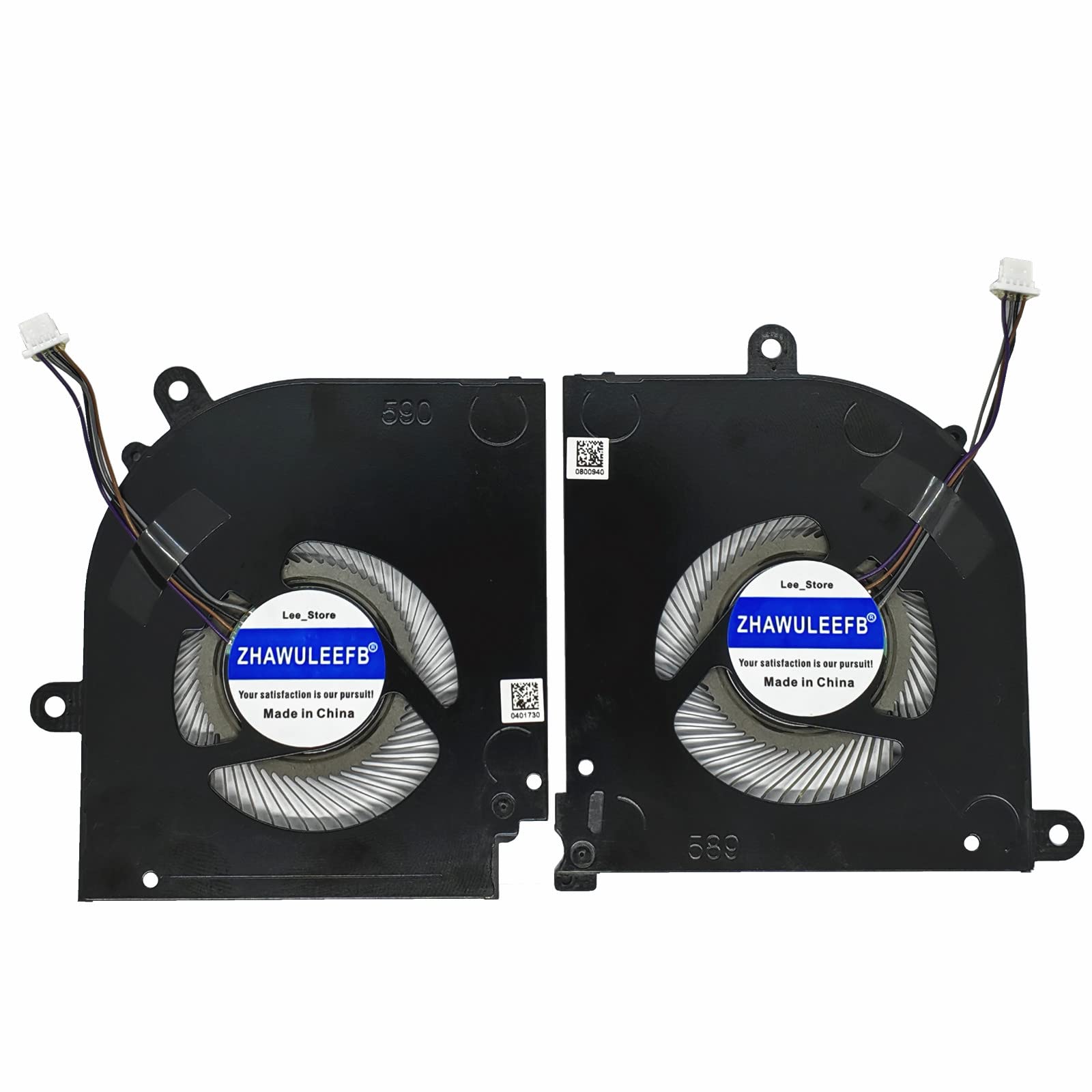 ZHAWULEEFB New Laptop CPU+GPU Cooling Fan for MSI Stealth 15M A11UEK 15M A11UEK-009 15M A11UEK-280 15M-A11UEKV 15M-A11SEK 15M-A1