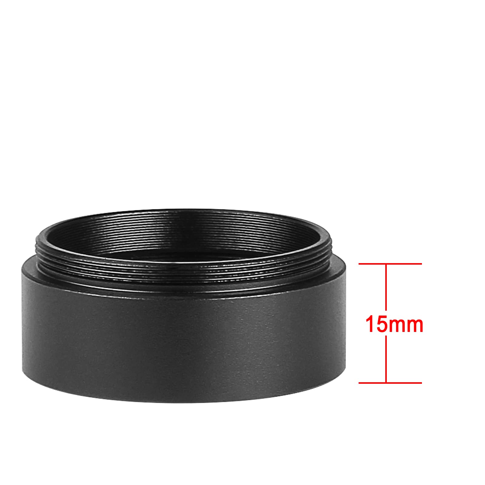 15Mm Astronomical T Thread Spacer Ring / T2 Thread Extension Tube   T Mount Extension Ring   M42X0.75 On Both Sides