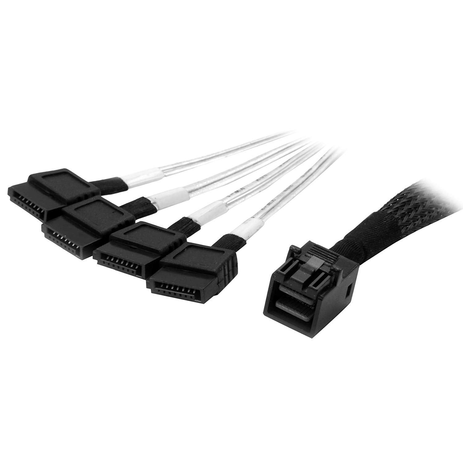 Startech.Com 1M Internal Mini Sas To Sata Cable   Sff 8643 To 4X Sata (Sas43Sat1M)