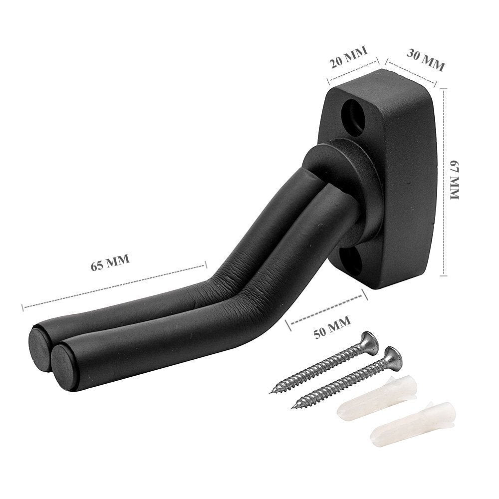 Guitar Wall Hanger Stand Ukulele Keep Guitar Wall Mount Hook Holder Mount Display Stand Rack Bracket Most Guitar Bass Accessorie