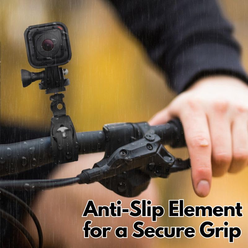 Grifiti Nootle Quick Release Pipe Clamp 1/4 20 Thread Camera & Nootle Mount For Tripod Music Microphone Pole Stands Any Pipe Bar