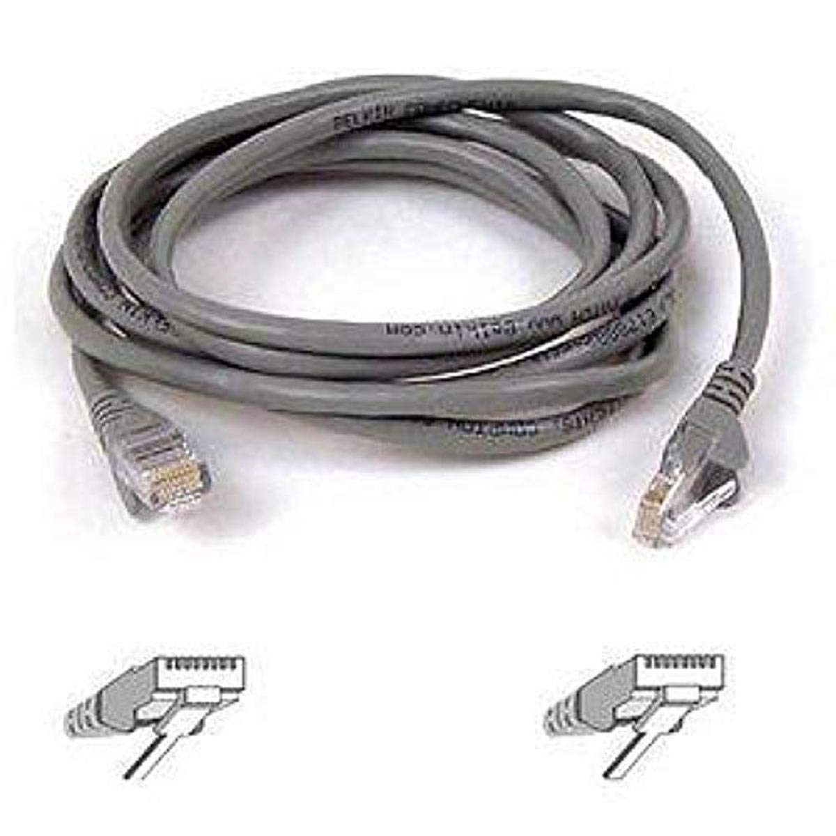 Belkin 250 Foot Cat5E Pvc Stranded Utp Bulk Networking Cable (Gray)