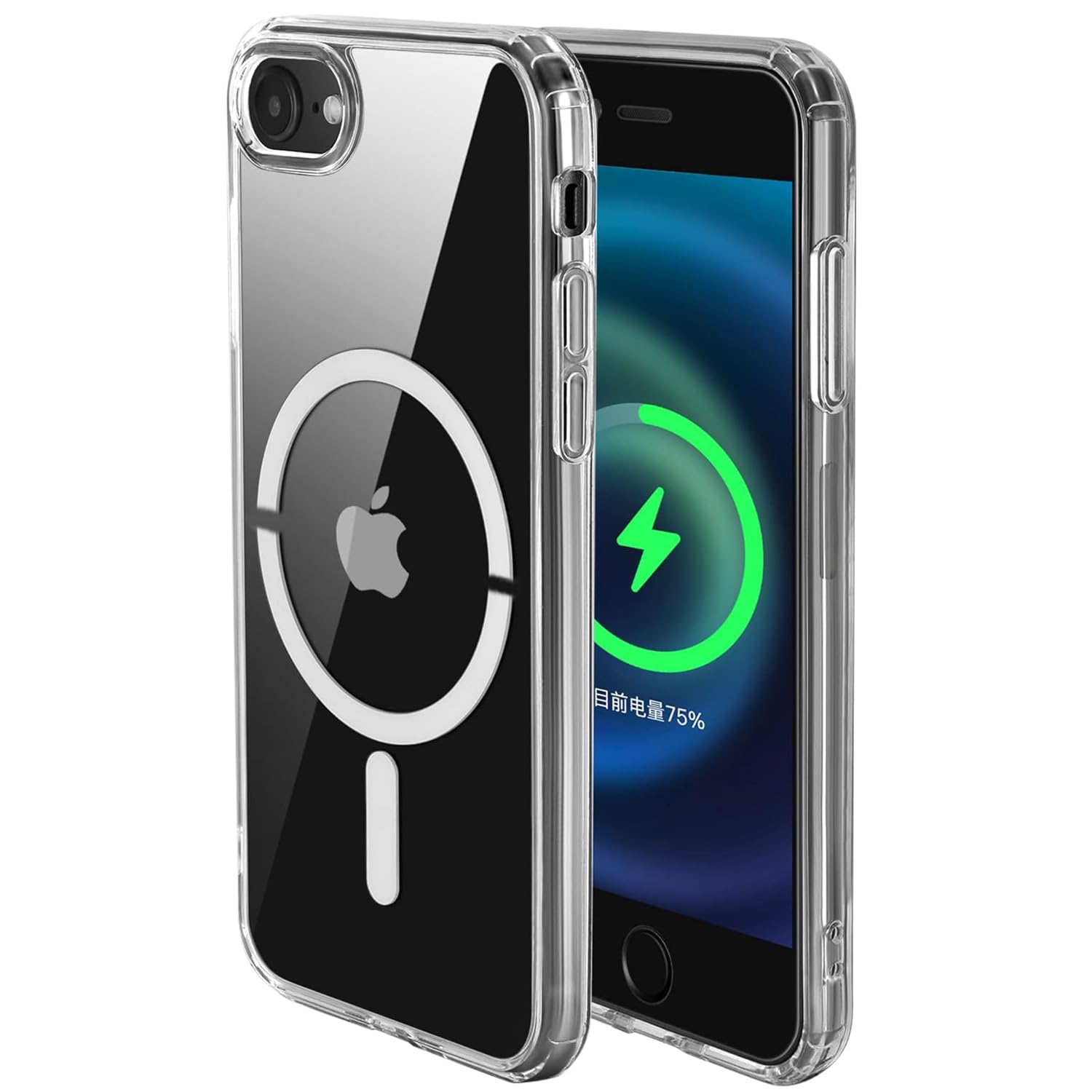 Yriklso For Iphone Se 2022/Iphone Se 2020/Iphone 8 Magnetic Case(4.7''), Built In Magnets Compatible With Magsafe, Clear