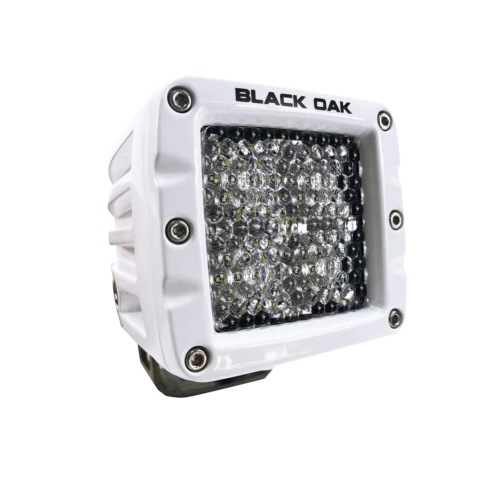 Black Oak 2'' Marine Led Pod Light - Diffused Optics - White Housing - Pro Series 3.0,WBAUVB0CWYWN89F