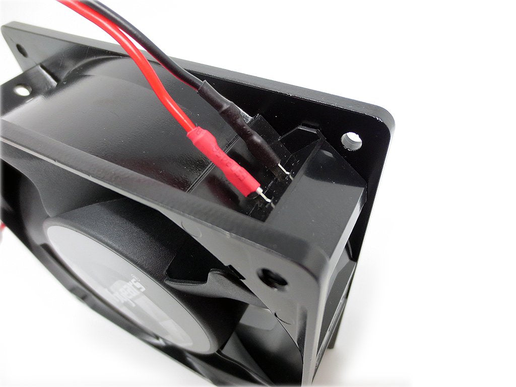 Bgears B-Blaster-Ac 120X38Mm Ac 100-125V High Speed Extreme Airflow Cast Aluminum 2 Ball Bearing Fan