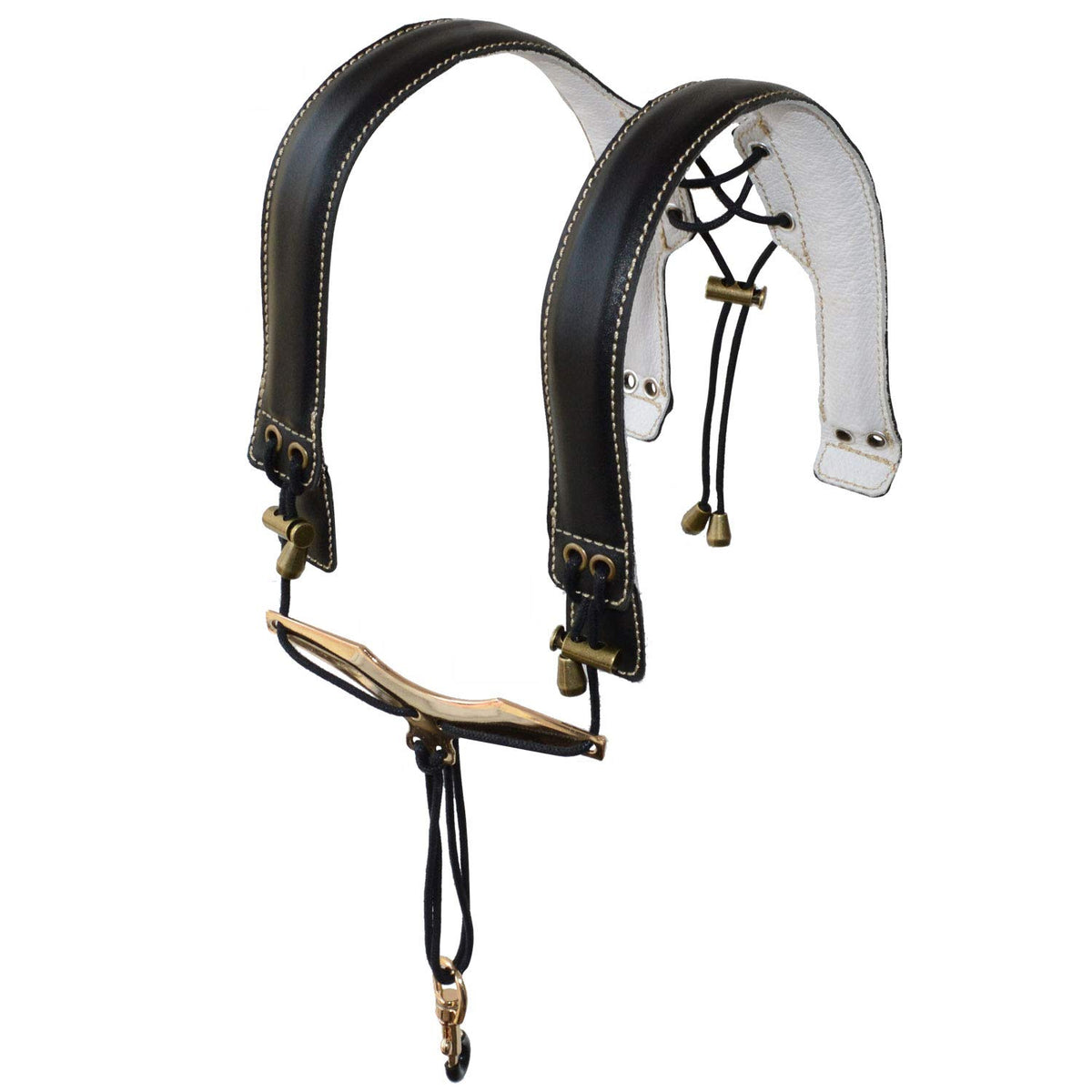 Adorence Saxophone Shoulder Strap   Handmade Leather Saxophone Harness Strap, No Neck Stress, Lengthened For Tenor/Baritone/Alto