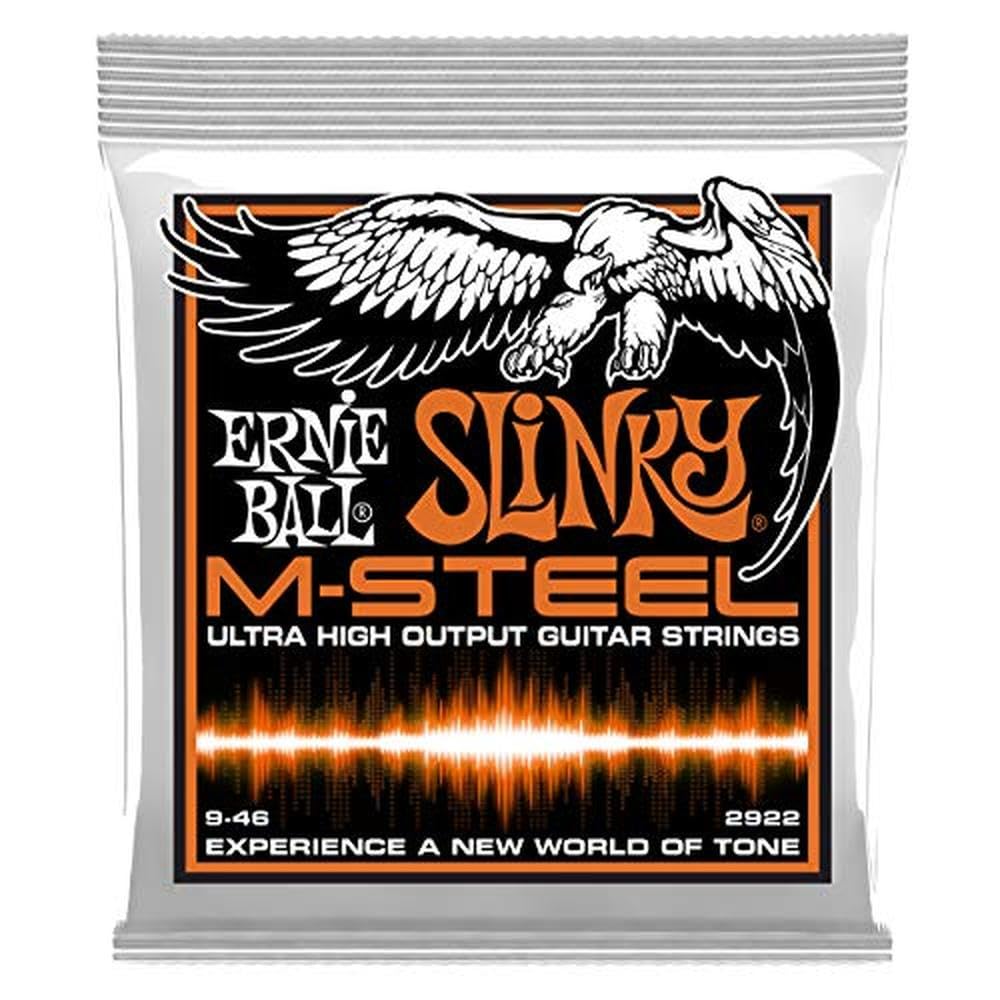 Ernie Ball Hybrid Slinky M Steel Electric Guitar Strings, 9 46 Gauge (P02922)