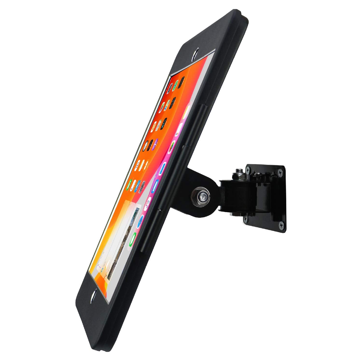 Westruggle Tablet On Wall Mount Bracket For Ipad 10.2 Inch (9Th,8Th,7Th Gen.),With Anti Theft Security Lock And Key, Rotate Desi