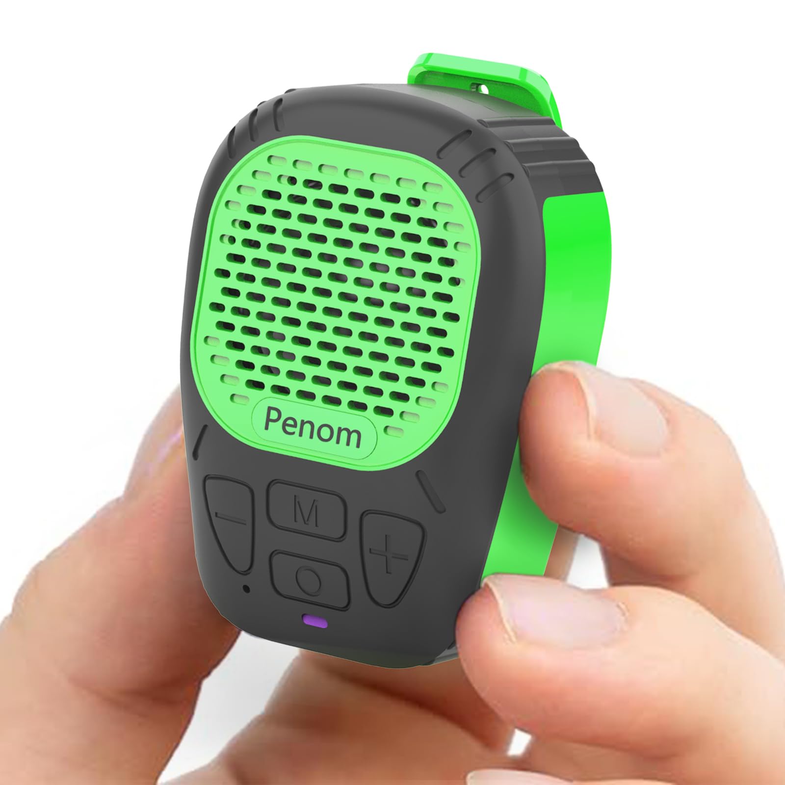 Penom Wearable Bluetooth Speaker, Water-Resistant Portable Speaker Bluetooth, Built in Mic for Hands-Free/Call, Suitable for Ind