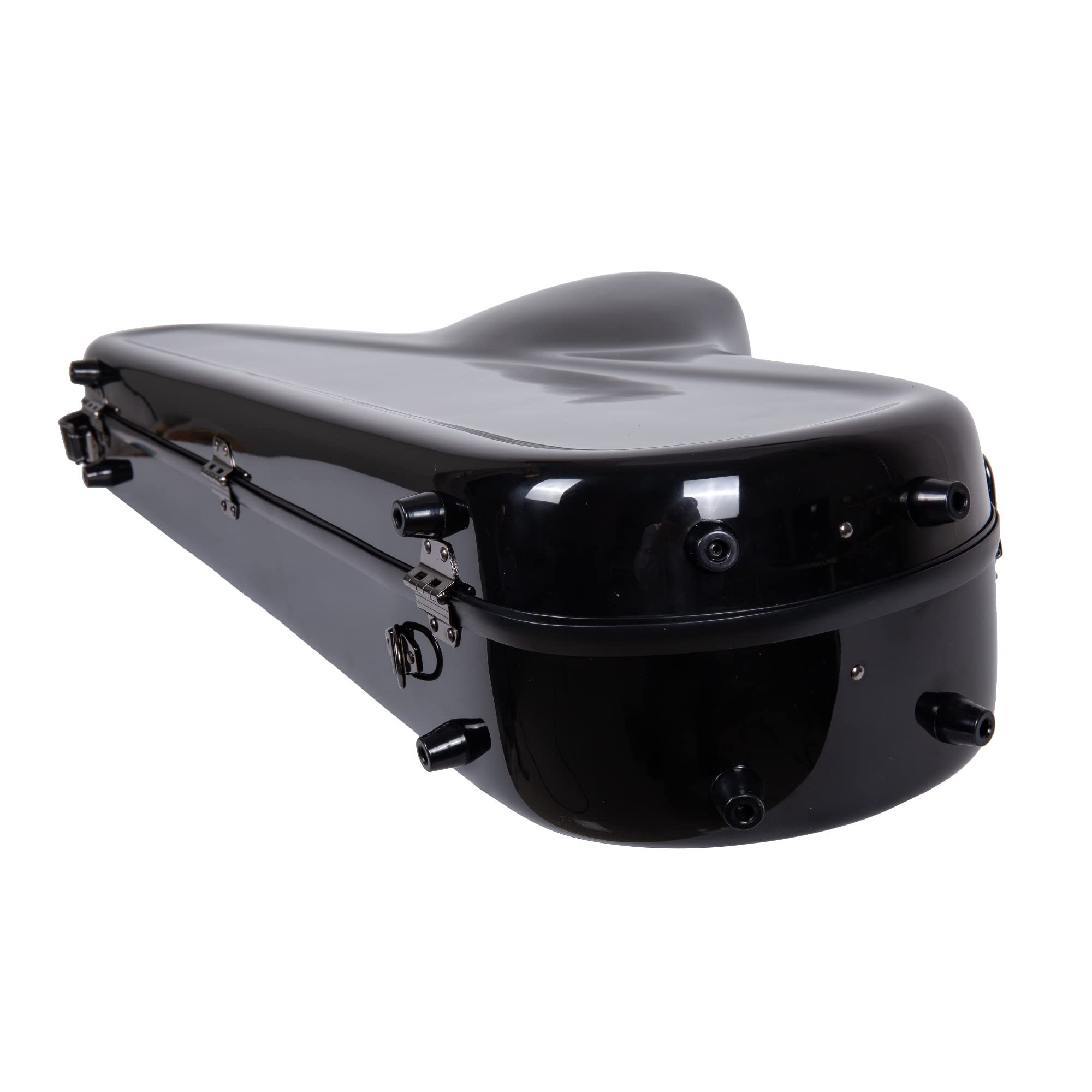 Crossrock Fiberglass Case Fits For Tenor Saxophone With Removable Shoulder Straps Black(Crf1020Tsbk)