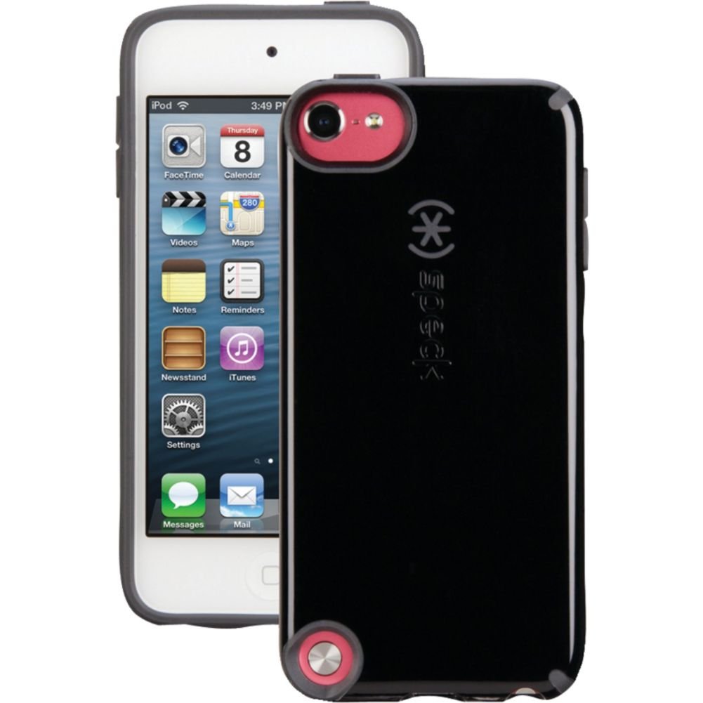 Speck Products Glossy CandyShell Case for iPod Touch 5 (Black/Slate Grey)