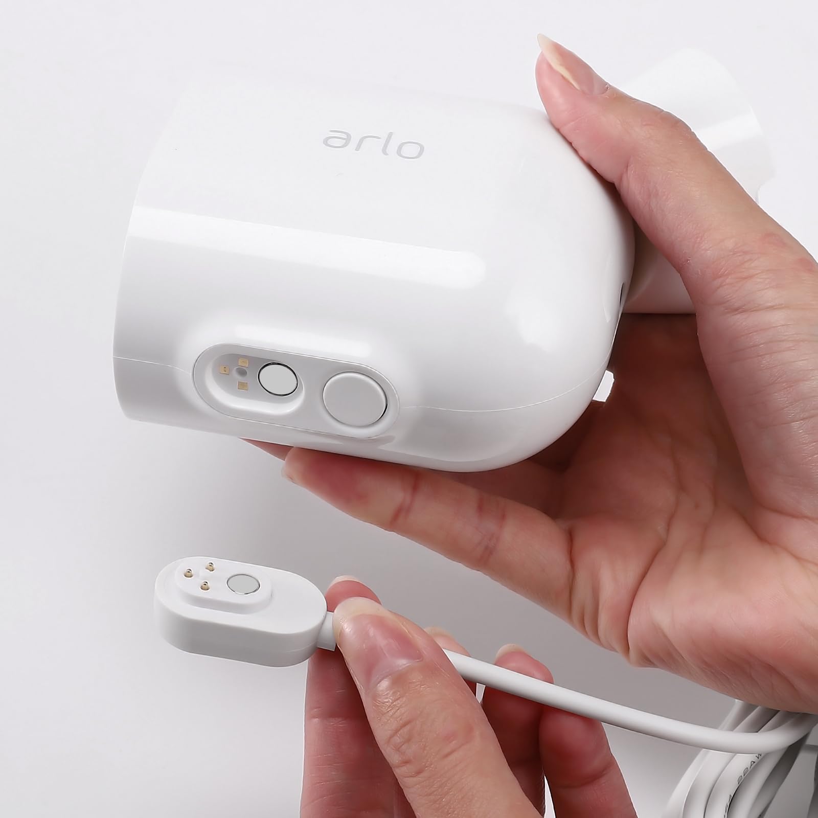 Solar Panel Charger For Arlo Camera, Power Compatible With Pro 4, Arlo Pro 5S, Pro 3, Ultra 2, And Ultra Cameras, 13Ft/4M Cable,