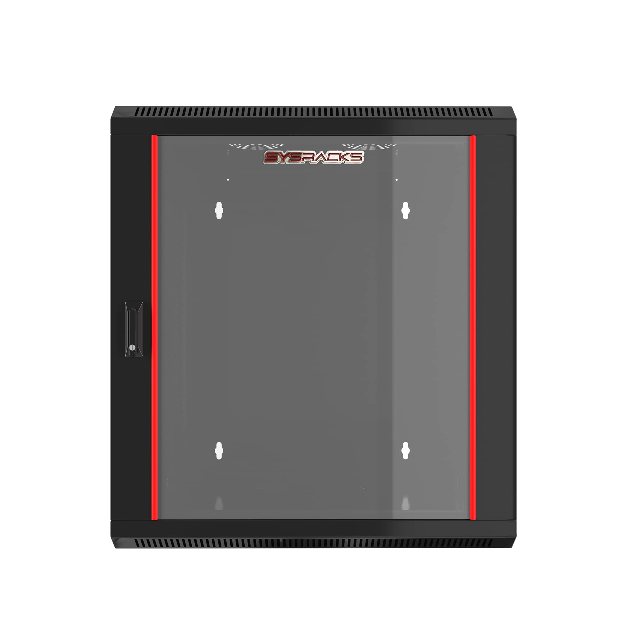 12U   Server Rack   Wall Mount Rack   Locking Cabinet For Network   Electronics   Security   Audio   Video   Av Equipment   Data Rack   18 Inch Depth Server Cabinet